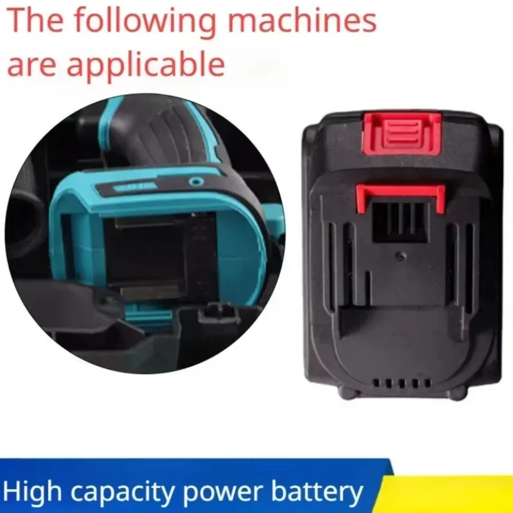 88VF Rechargeable High Capacity Lithium Ion Battery Cordless Electric Power Tool Battery for Makita 88V Tool Replacement Battery