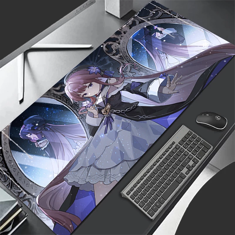 

Коврик для мыши H-honkai Star Rail Herta, аксессуары для компьютерных игр, коврик для клавиатуры, офисный резиновый коврик для мыши, декоративный коврик для настольной мыши