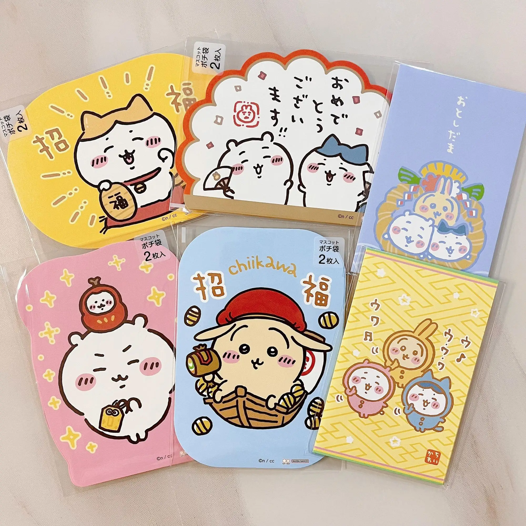 New style Chiikawa Cartoon New Year Series Red Envelopes cute Hachiware Usagi New Year red envelope Creativity gift kawaii