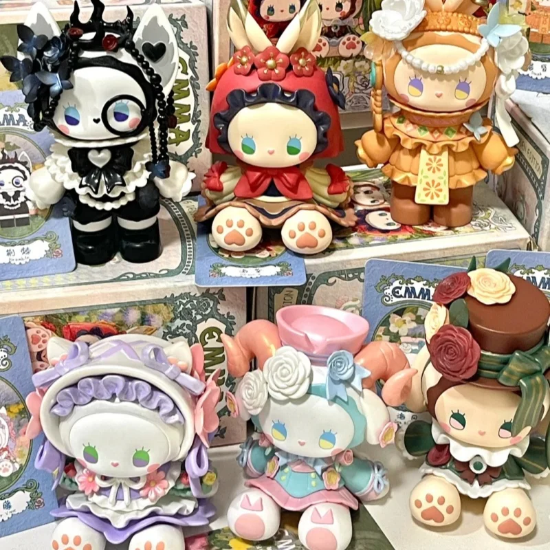 

Оригинальная серия Emma Secret Forest Garden Date Lucky Blind Box, модная фигурка на День святого Валентина, загадочная игрушка в подарок