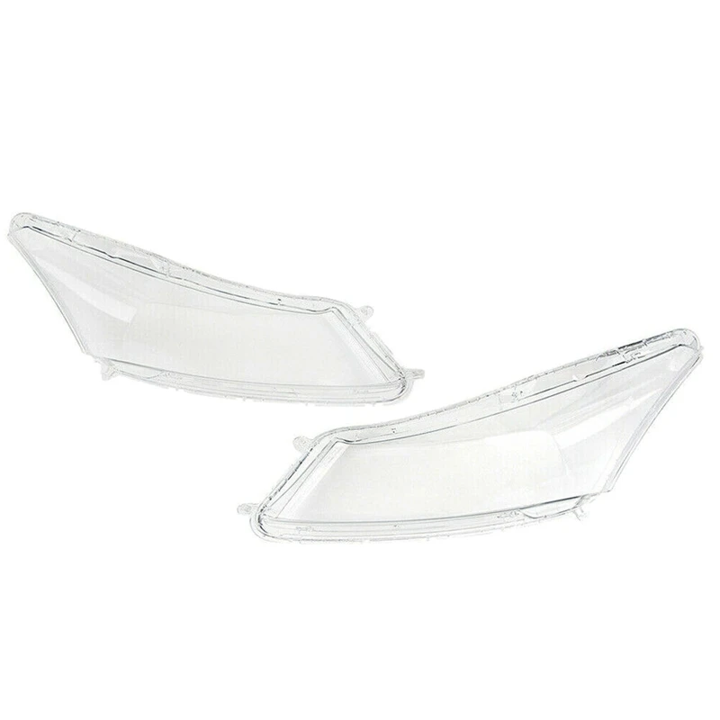 

Side For Honda Accord 2008 09 10 11 2012 Car Headlight Lens Cover Headlamp Lampshade Front Auto Light Shell Clear