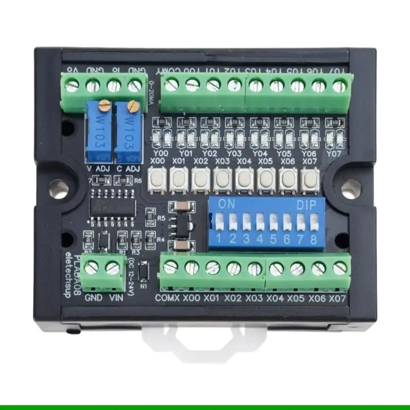 U55C MCU PLC Simulation Debugging Board 0-10V 4-20MA Output Tester Debugging Board Output Module Development Board