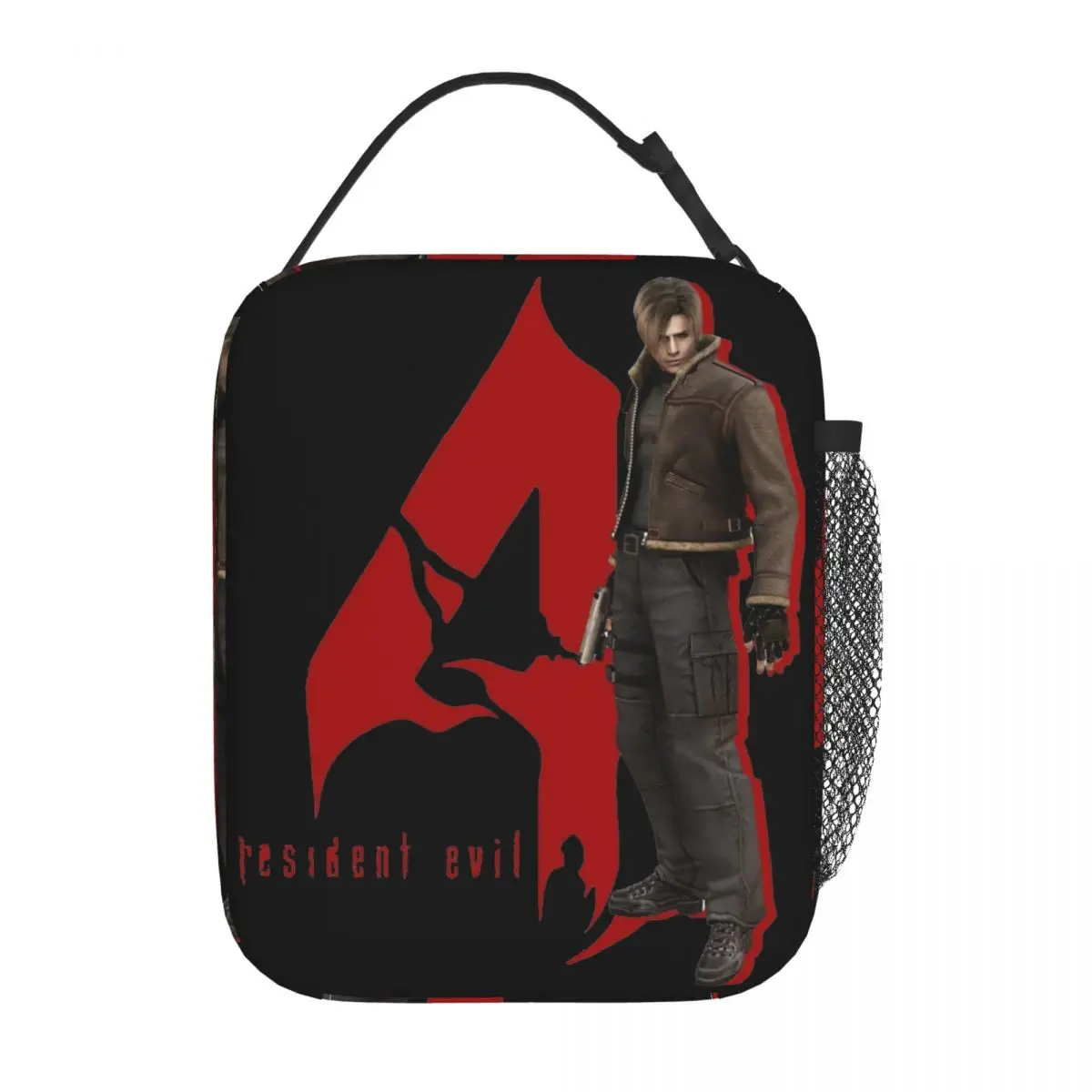 Insulated Lunch Bags Leon & RE4 Logo Merch Resident Evils 4 Game Lunch Container New Arrival Thermal Cooler Bento Box For School