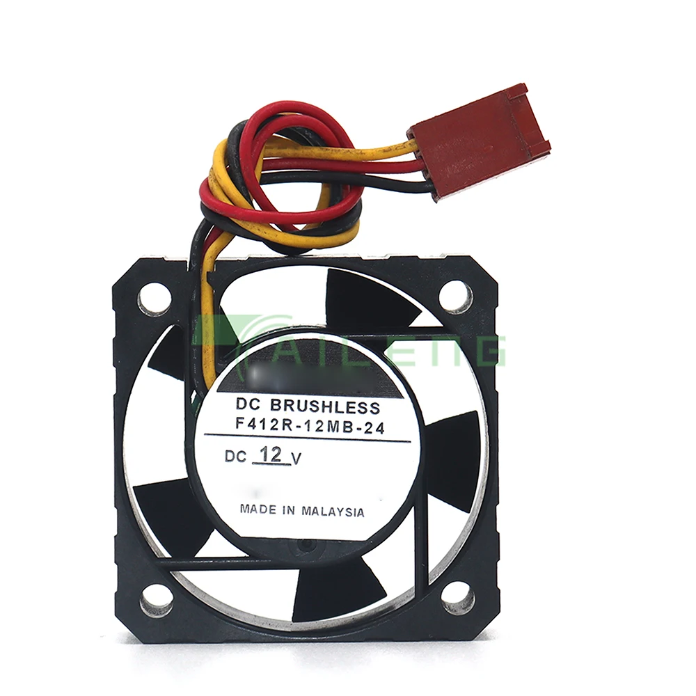 

F412R-12MB-24 DC 12V 4010 4CM cooler three-wire DC cooling fan