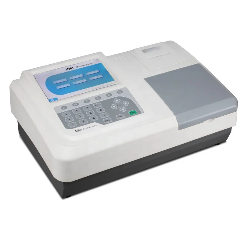 Microplate Reader 7 Inch Touch TFT LCD Screen Microplate Reader Can Be Used for the Human and Vet