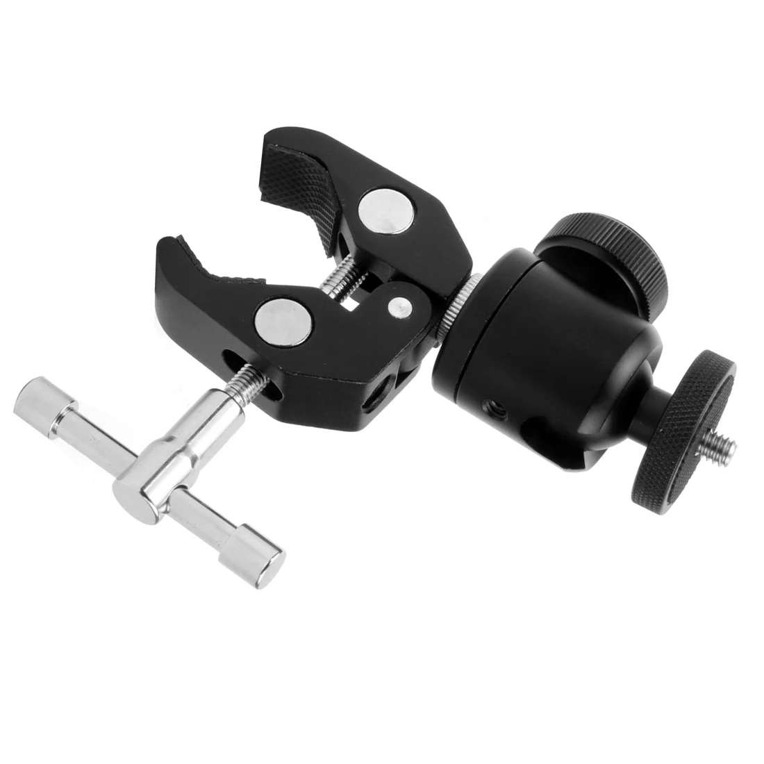 Super Clamp Mount Halter mit Stativ Kugelkopf Adapter für Gopro für Insta360 DSLR Monitor LED Blitzlicht Kamera Röhren halterung – Detail 38
