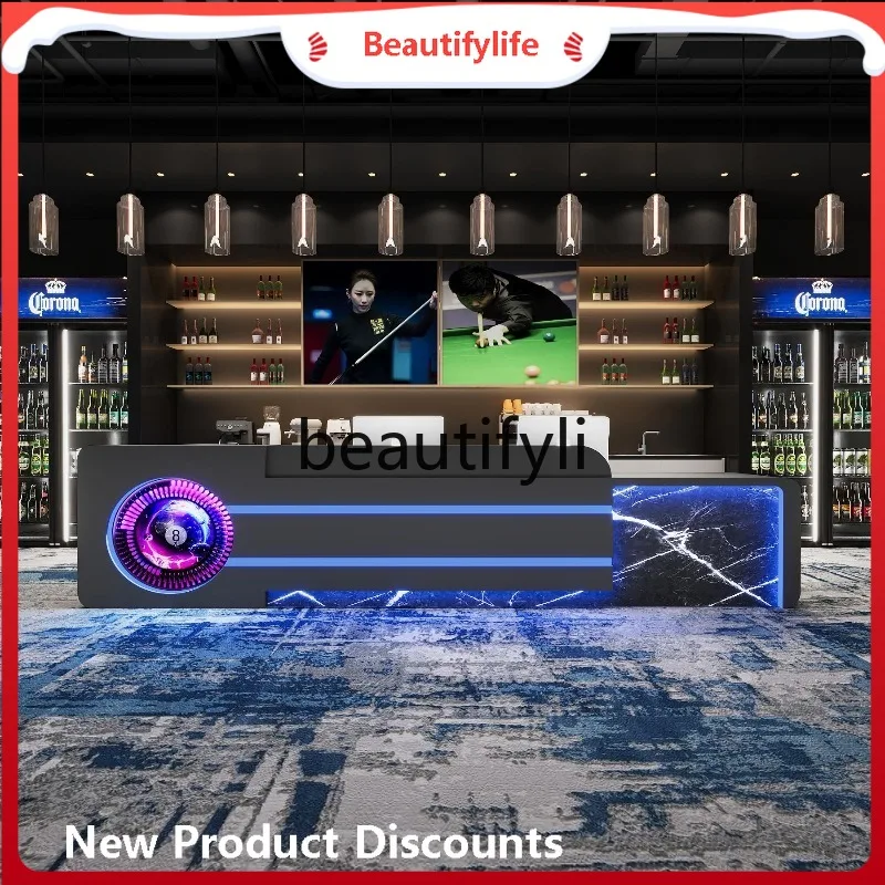 

ss Asmt03A Billiard Hall Bar Counter Cashier Desk Roller Skating Rink Internet Cafe Gym Front Desk KTV Barbecue Restaurant Recep