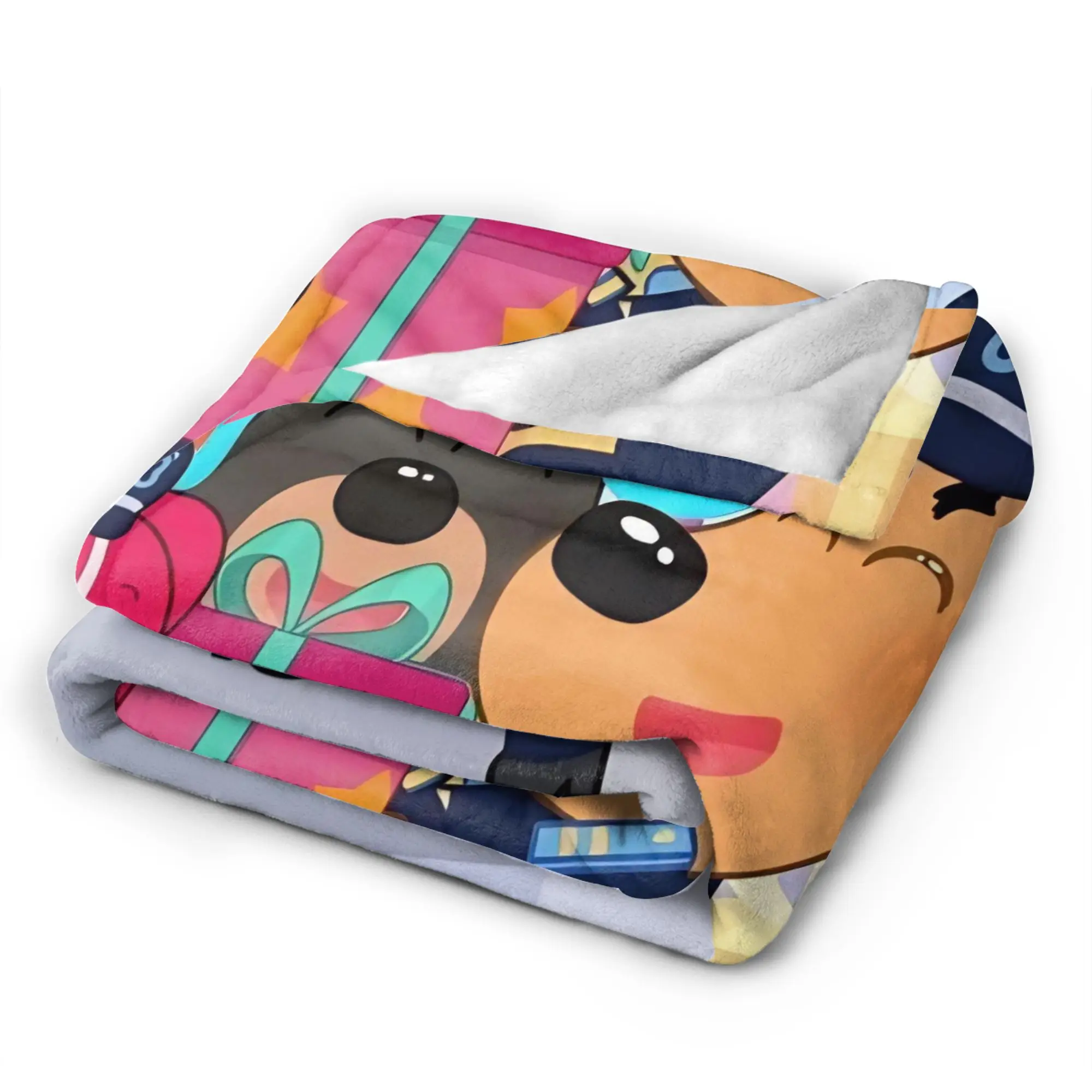 Warm Soft BlanketGirls Boys Picnic Sheriffs Labradors Throw Blanket  Flannel Bedspread For Bedroom Graphic Sofa Bed Cover view 5