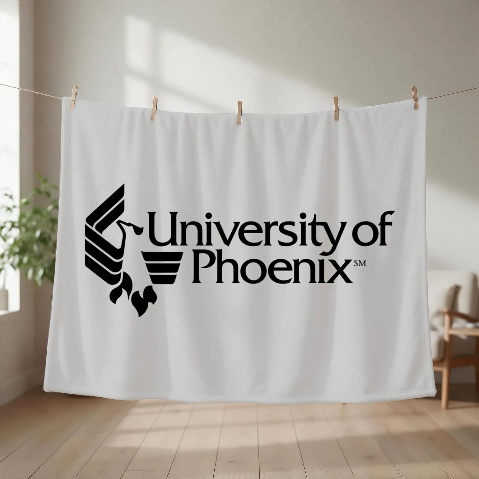 College of Phoenix Throw Blanket couch cozy soft plush fuzzy picnic outdoor blanket