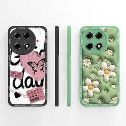 Cases For Tecno Camon 30S 30S Pro Luxury Butterfly Label Daisy Shockproof Anti-fall Phone Cover For tecno camon 30s pro Fundas
