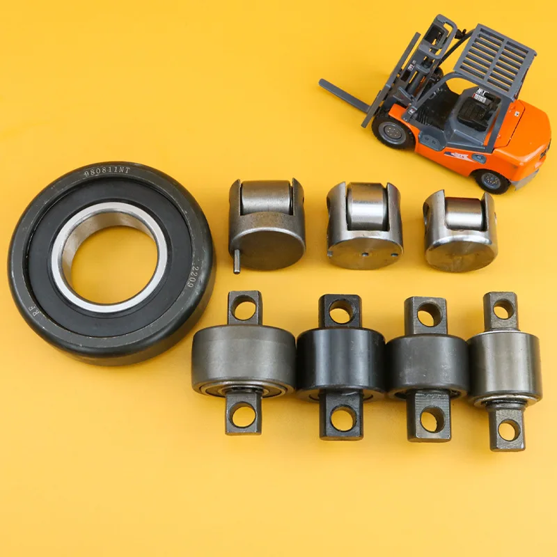 Forklift Gantry Bearing Roller Is Suitable for Forklift Side Roller Wheel Seat Group Harmonic Composite Roller