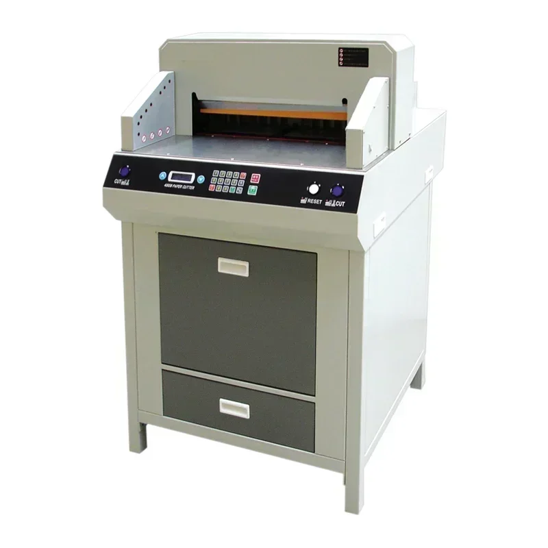 Programing control electric paper cutter guillotine 460 with LCD screen