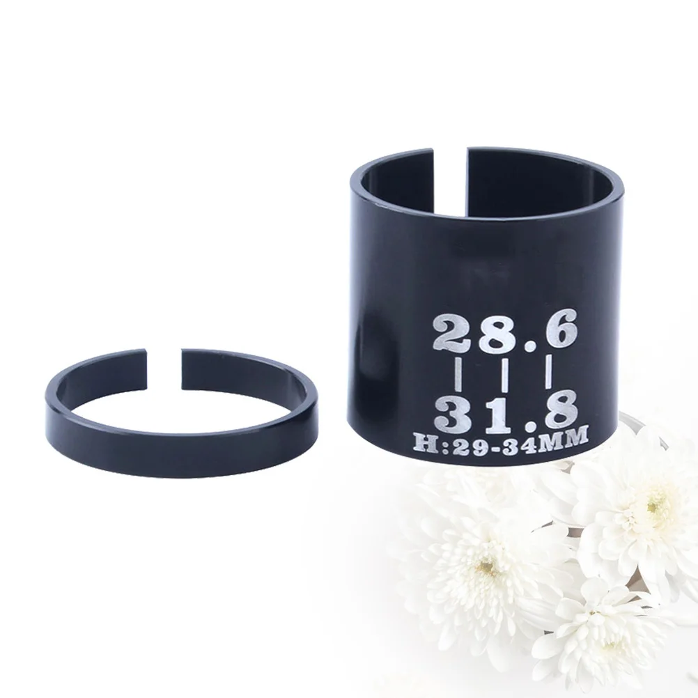 

Bicycle Fork Adapter Sleeve 31.8Mm To 28.6Mm Alloy Seatpost Clamp For Road Bike Frame Tube Lock Seat Clip Seat Tube