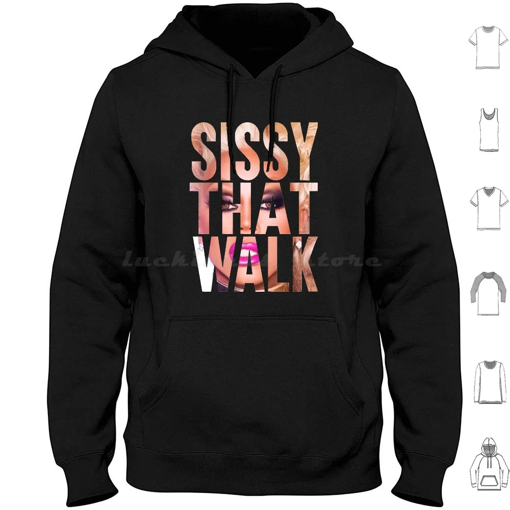 Sissy That Walk Classic Hoodies Long Sleeve Sissy That Walk Classic