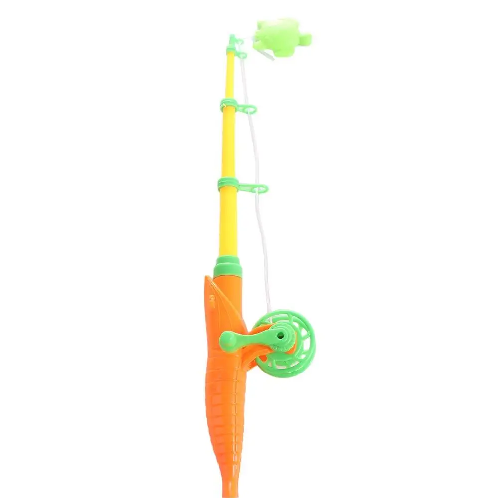 Magnetic Kids Fishing Rod Magnet Hooks Retractable Fish Model Toy Fishing Poles Great Performance Fishing Toy Fun Game