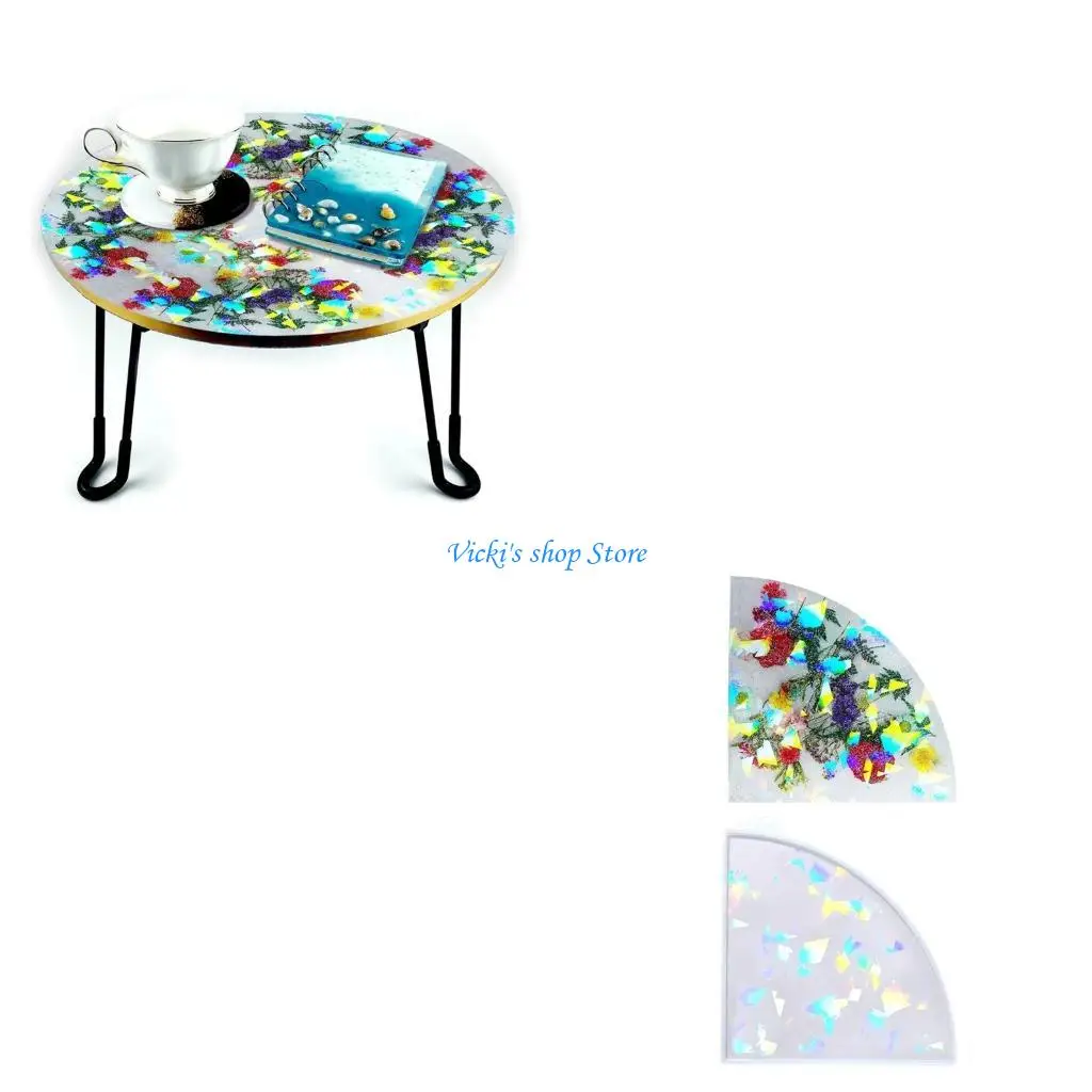 1 مجموعة سهلة التنظيف قالب من السيليكون خزانة عرض صنع قالب مجوهرات ملحق قالب صب لعشاق DIY