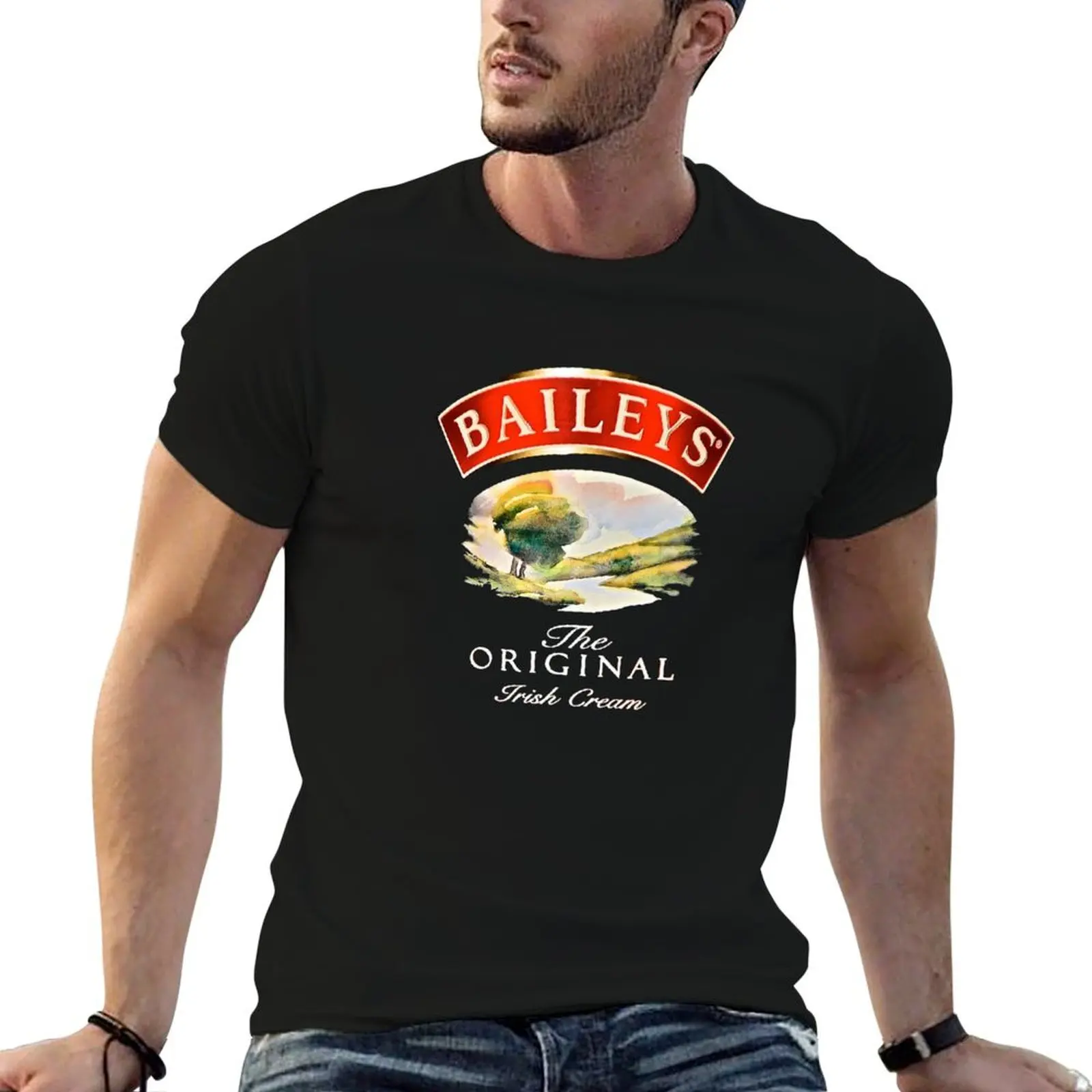 Official-Cream-Irish T-Shirt Everyday Wear Basic Short Sleeve Top