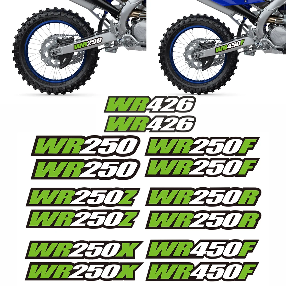 

Motorcycle Swing Arm Decal Sticker Graphics Kit For YAMAHA WR250 WR250F WR250R WR250X WR250Z WR450F WR426 Reflective Sticker