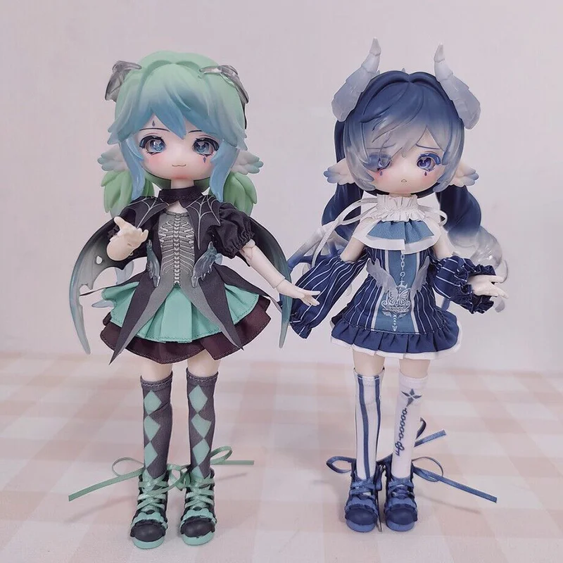 Lulu Blind Box Symfonisch Gedicht Serie Beweegbare Kawaii Model Bjd Pop Anime Action Figura Periferie Desktop Decoratie Verjaardag Gif