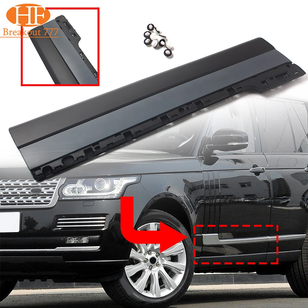 

For Land Rover Range Rover 2013-2019 Car Front Door Body Molding Trim Inlaid Strip Cover LR048805 LR048805