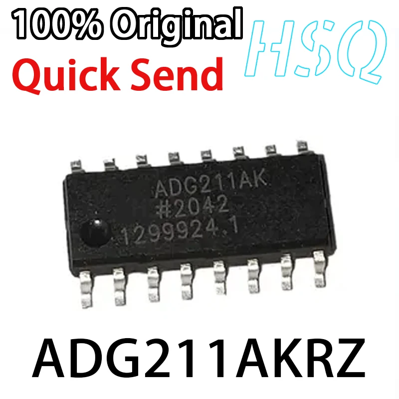 

1PCS New Original ADG211AKRZ ADG211AK Multiplexer Switch Chip SOP16 in Stock