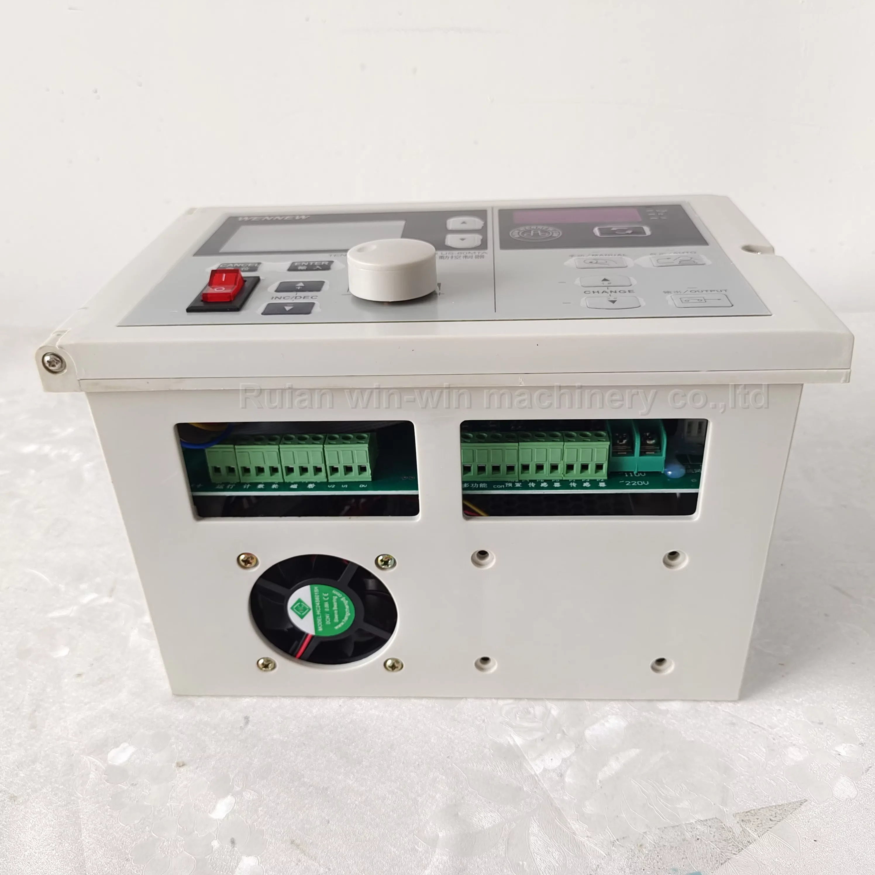 WENNEW US-80MTA US-80MTA-E AC220V Regolatore di tensione automatico digitale senza sensore cellulare per macchina da taglio con stampa flessografica