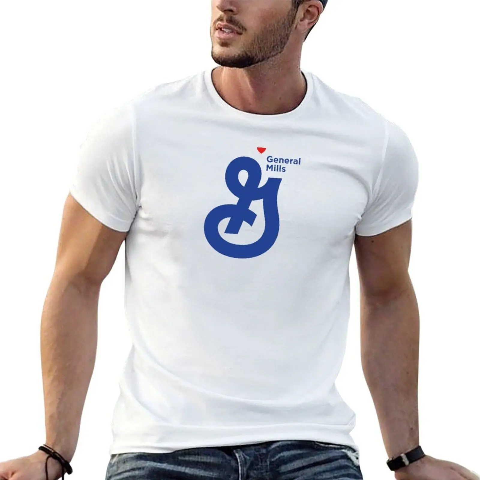 General Mills logo T-Shirt t shirt men 100% cotton luxury brand anime t shirts oversize t shirts for man graphic funny T-shirt