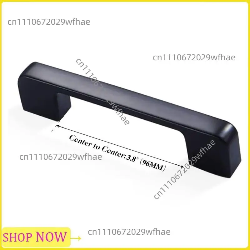 Especial 30Pcs Black Handles For Furniture Cabinet Knobs And Handles Kitchen Handles Drawer Knobs Cabinet Pulls 96Mm