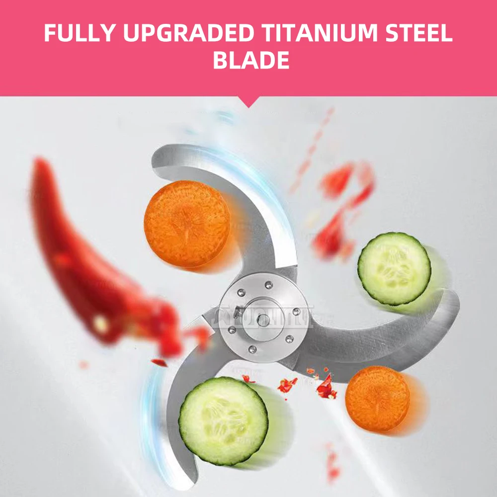 قطاعة الفلفل الحار الأوتوماتيكية بالكامل، قطاعة الخضراوات الكهربائية التجارية، مقصف البصل الأخضر، استخدام روبوت المطبخ #3