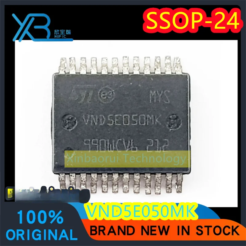 

(3/30 pieces) VND5E050MK SSOP-24 car computer control BCM turn signal chip 100% brand new good quality original