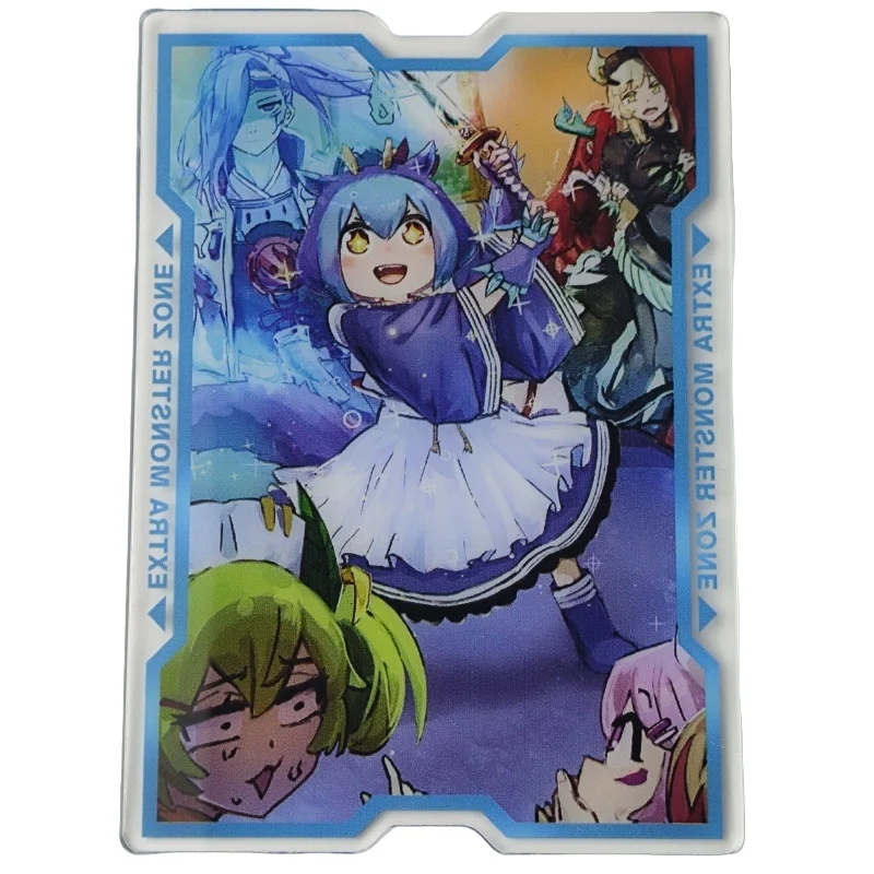 2 fogli Center Card lavanderia Dragonmaid Madolche Puddingcess Ritual Beast mara Yu-Gi-Oh! Collezione di giochi di Action Toy fai da te