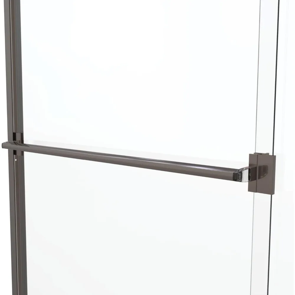 Classic Sliding , Fits 40-44 inch opening, Obsure Glass, Oil Rubbed Bronze Finish  shower door  glass shower door