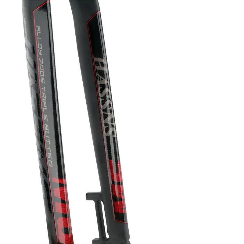 HASSNS MTB-Gabel, starre Fahrradgabel, 26/27,5/29 Zoll, Aluminiumlegierung, Mountainbike-Gabel, gerades Rohr, V-Bremse, MTB-Hartgabel – Detail 17
