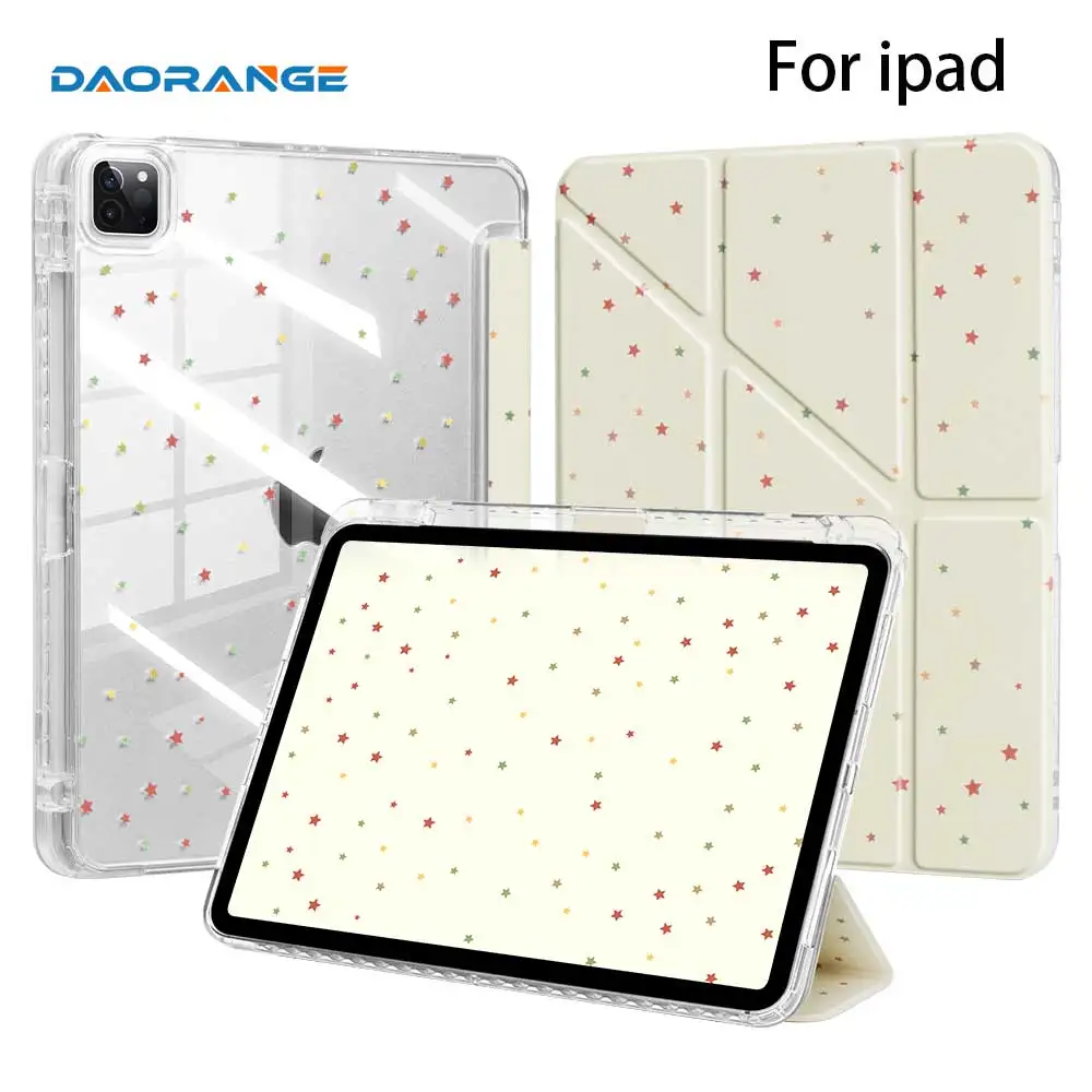 

For iPad Air 7 8 9 10.2inch Case 2025 Pro 11 13 for iPad A16 11th 10th 9th Gen Pro 12.9 Air 11 13 M2 M3 mini 6Wake/Sleep Cover