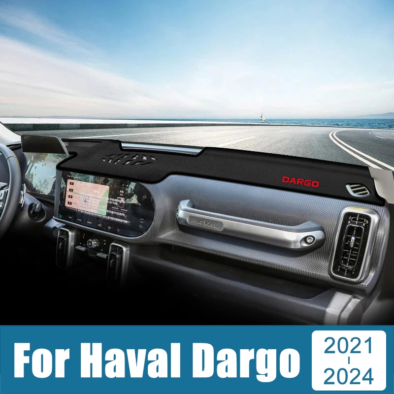 

Car Accessories For Haval Dargo 2021 2022 2023 2024 Dashboard Cover Avoid Light Pad Sun Shade Case Anti-UV Carpets Non-Slip Mat