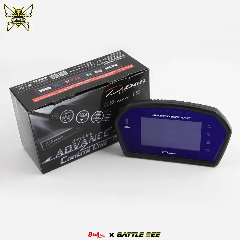 Hot Sale New Universal BATTLE BEE High Quality 10-in-1 Car Instrument Panel Cluster Oil Gauge Digital Tachometer Volt Speed