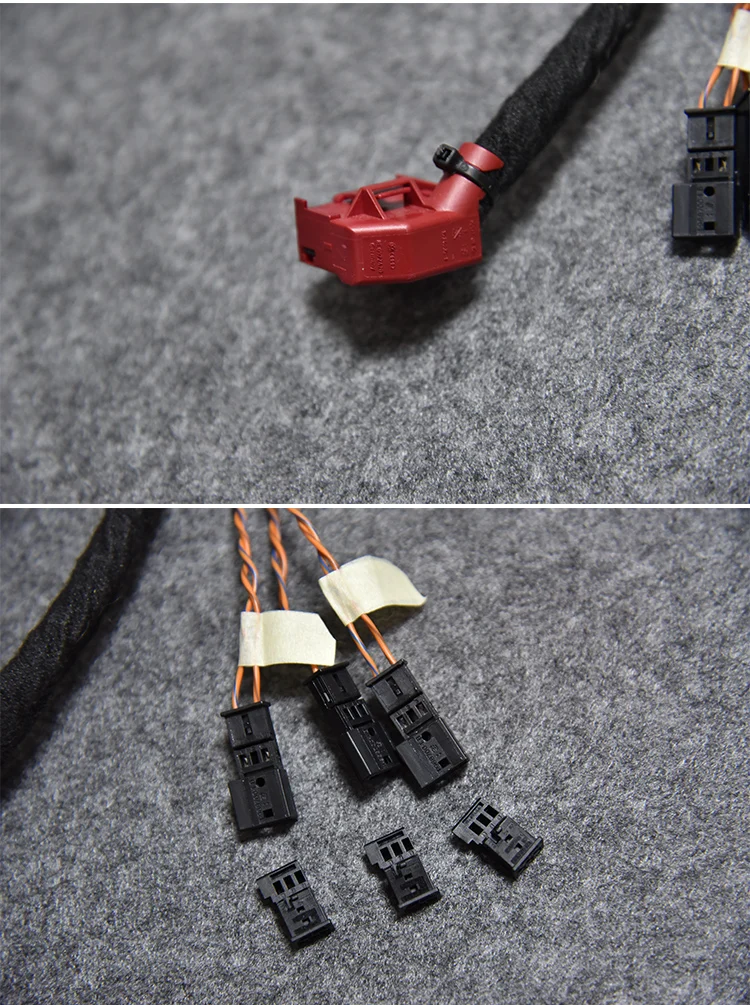 Para sagitar golf 7 magotan lamando touran l tayron mqb pq35 gateway cabo adaptador de expansão de extensão 1 peça