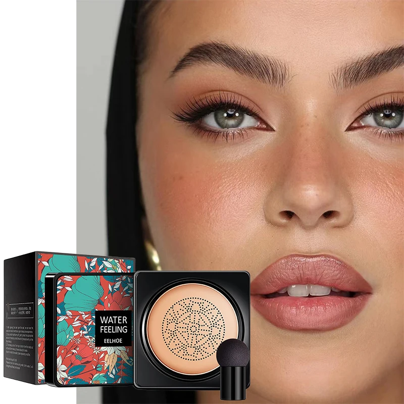 كريم بي بي مع رأس الفطر ، وسادة هوائية ، كريم بي بي ، كريم أساس سائل ، كونسيلر ، تفتيح ، تحكم في الزيوت ، مكياج مرطب