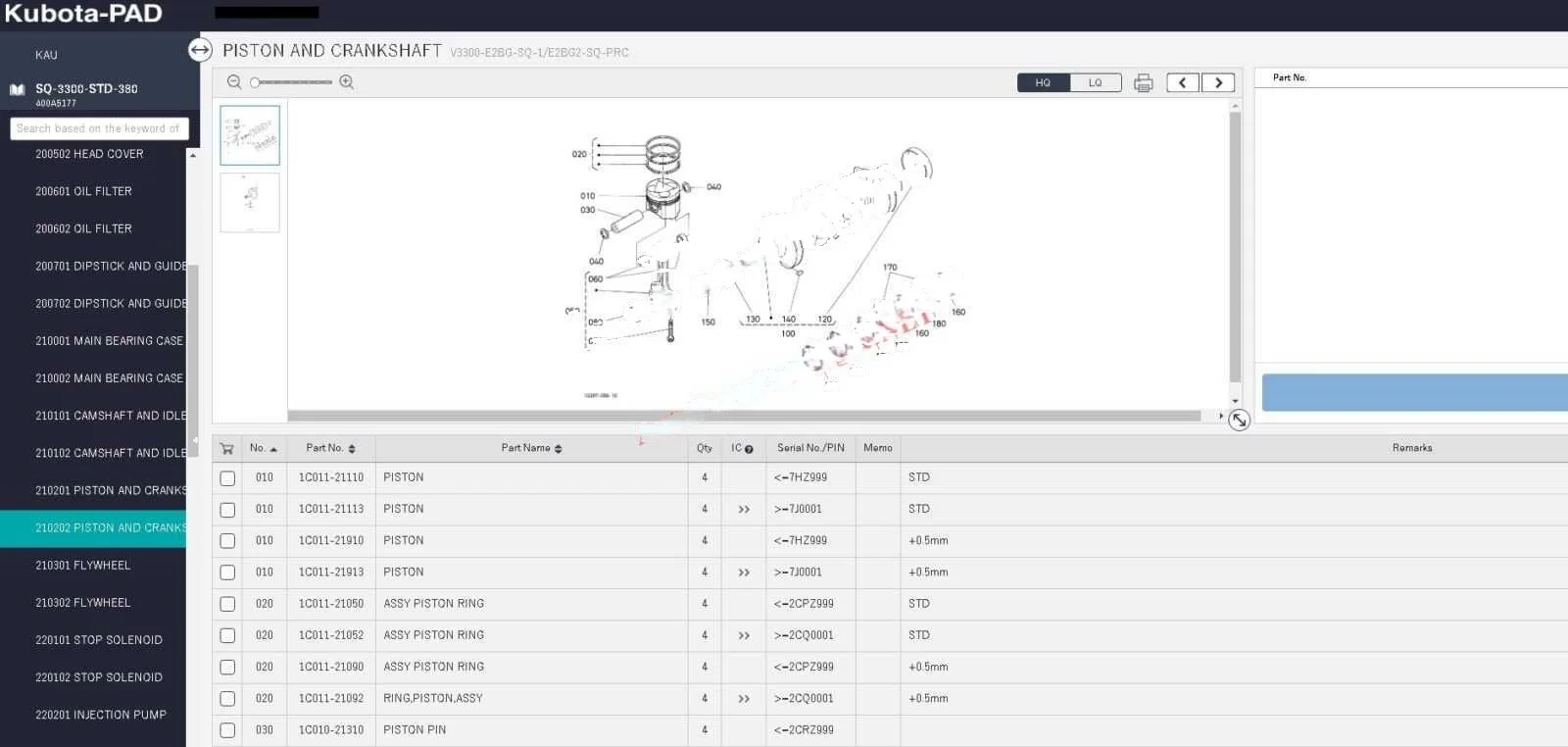 

AutoDVD2 Kubota PAD EPC 2025 Online Parts Catalog