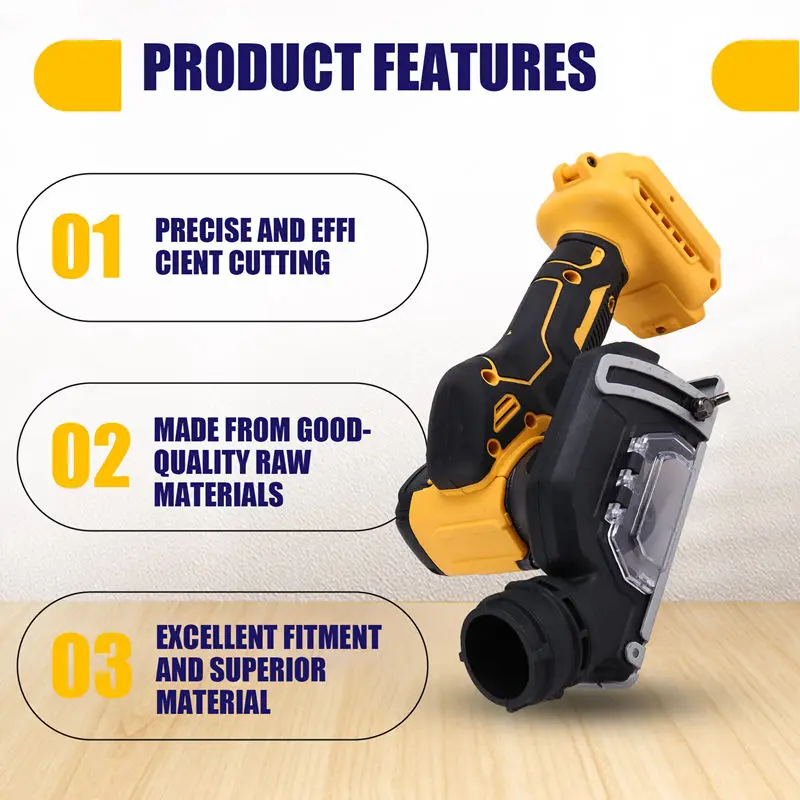 3 Inch Mini Angle Grinder Cordless Electirc CUT OFF Tool Cutting Circular Saw Power Tool For Dewalt 18V 20V Battery