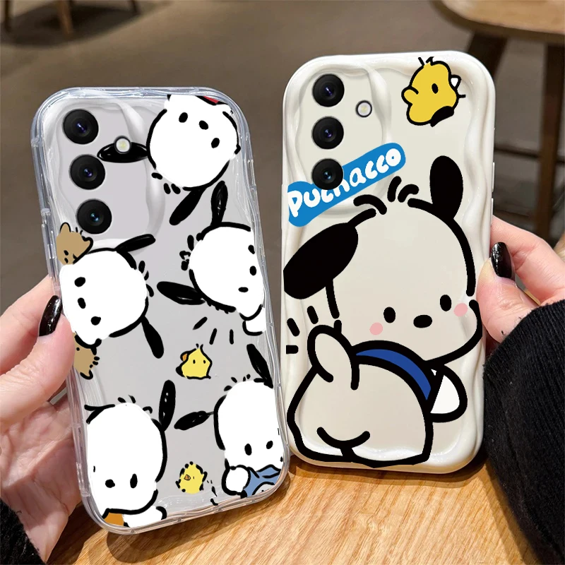 حافظة Pochacco لهاتف Infinix GT 30 Pro Hot 30i 20i 30 20 12 9 Play Smart 8 7 6 HD Plus TECNO SPARK 20 20C POVA 6 Pro 5G غطاء متموج
