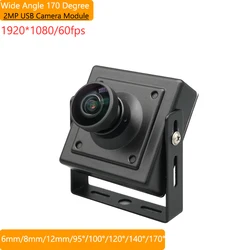 2MP 1080P USB Camera CMOS IMX307 60fps High Resolution Webcam Suitable for Creality Falcon 2, Xtool, and Lightburn software