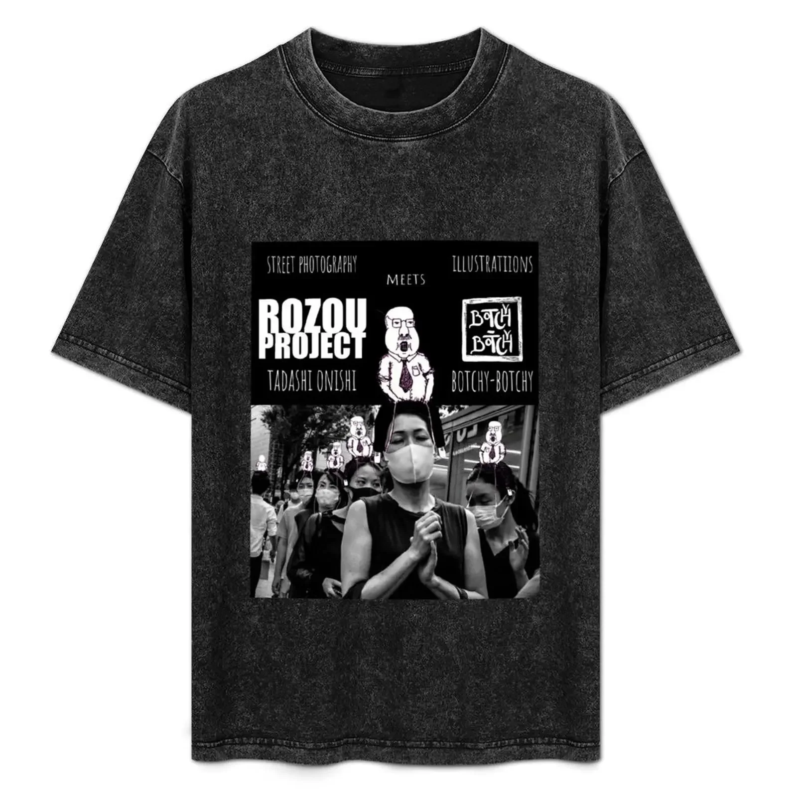 

Rozou Project x Botchy-Botchy T-Shirt Halloween Casual T-Shirt