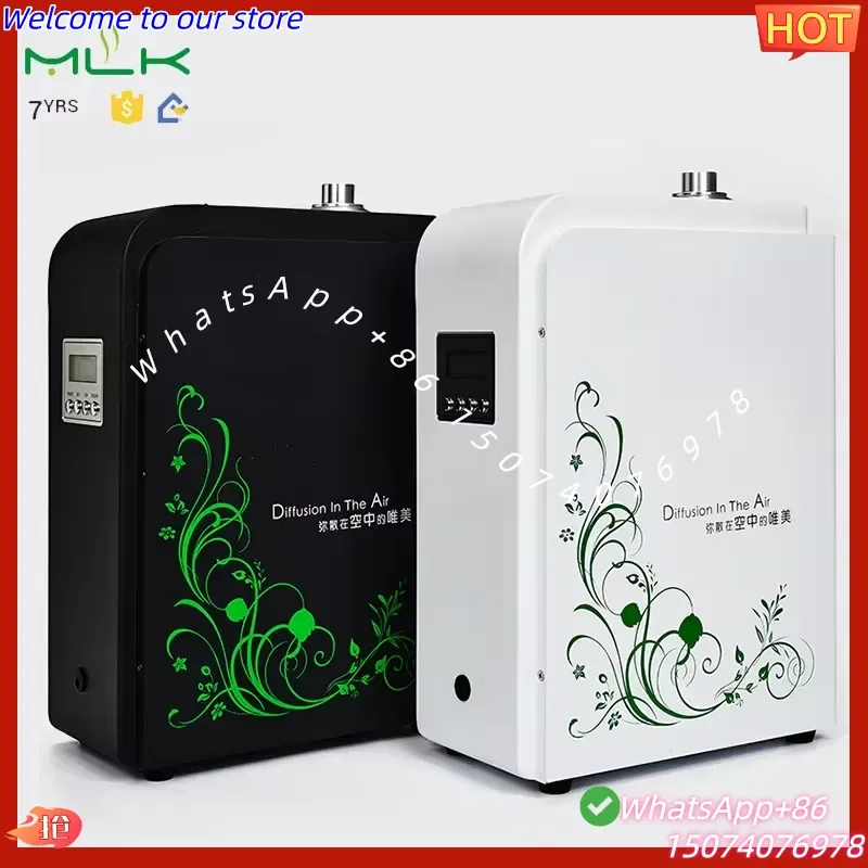 2026New Room MLK-2000 Portable 500ml Oil Bottle Waterless Diffusers Scenting Large Area Hotel Scent Diffuser With APP