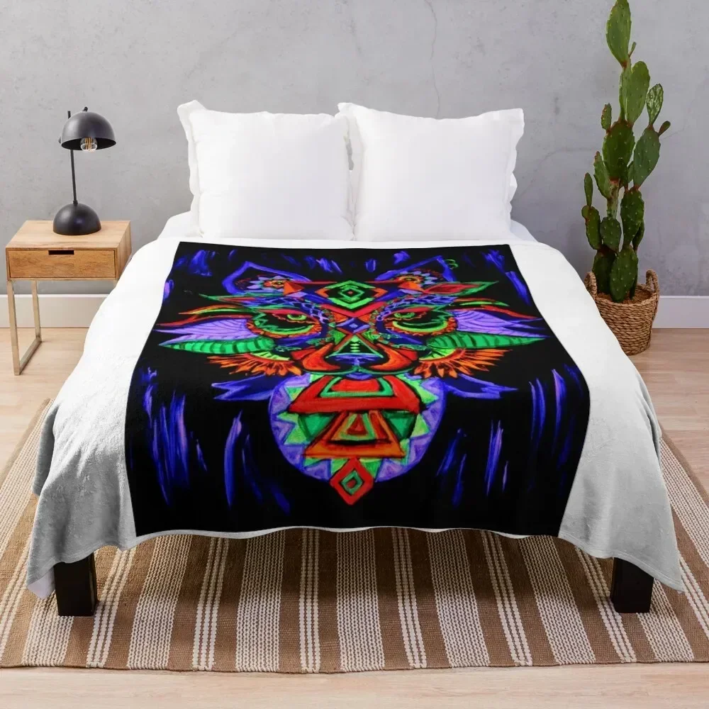 

Goa Wolf Throw Blanket Soft Plush Blanket as Housewarming Gift