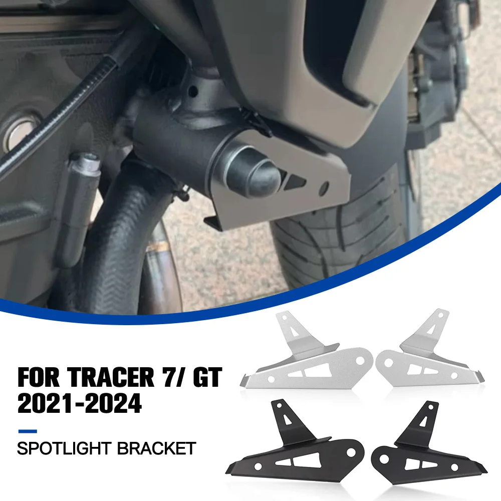 Für Yamaha Tracer 7/ GT 2021-2022-2023-2024 Halterungen für zusätzliche Frontleuchten Nebelscheinwerferhalterung Zusatzleuchtenhalterung Tracer7 GT