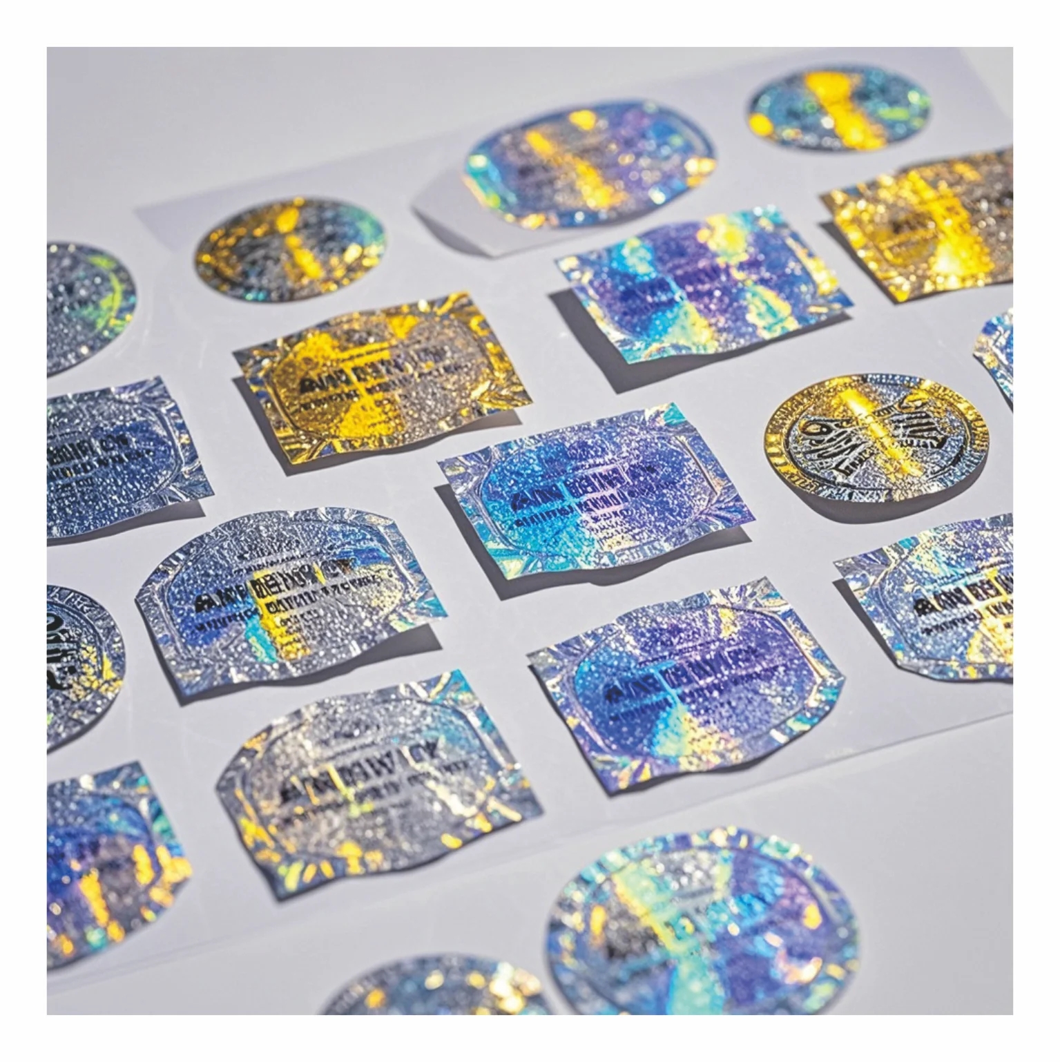 Hot Selling Hot Stamping Hologram Certificate Security Tag With CE Certificate