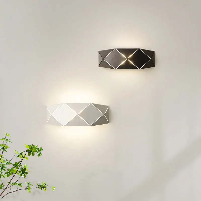 Minimal Master Bedroom Bedside Wall Lamp Modern Simple Living Room Tv Background Wall Cream Wind Corridor Stair Lamp