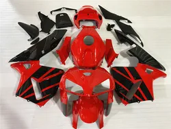 Complete Red Black Stripes Injection ABS Plastics Fairing Kits For Honda CBR600 CBR600RR F5 05 06 Year 2005 2006 Full Covers