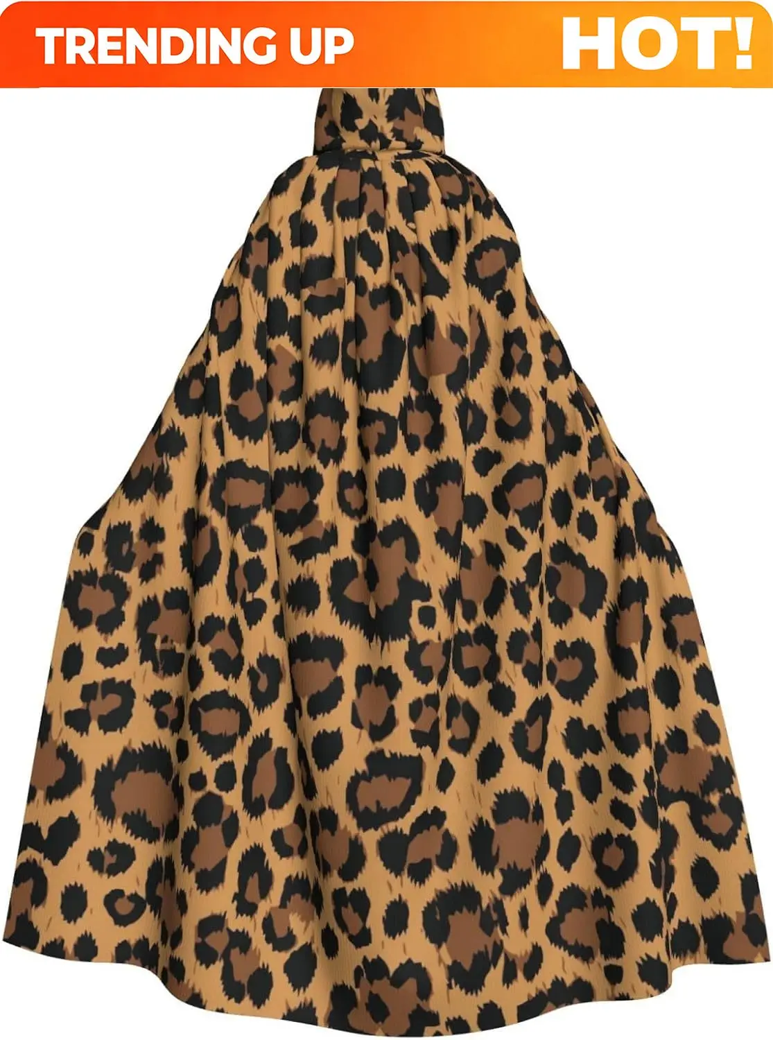 Customization Halloween Hooded Cape For Women Men Wild Animal Hooded Cloak Jungle Cosplay Costumes